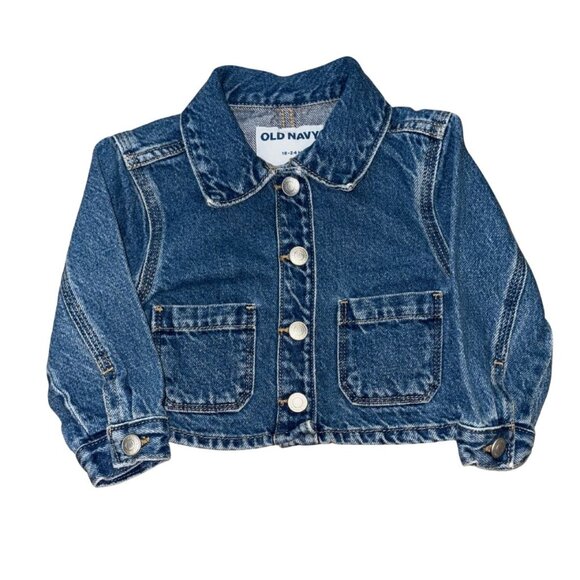 Old Navy 18 - 24M Denim Jacket - Picture 1 of 3